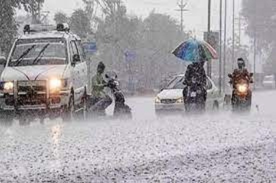 bhopal,  rain with strong , many districts