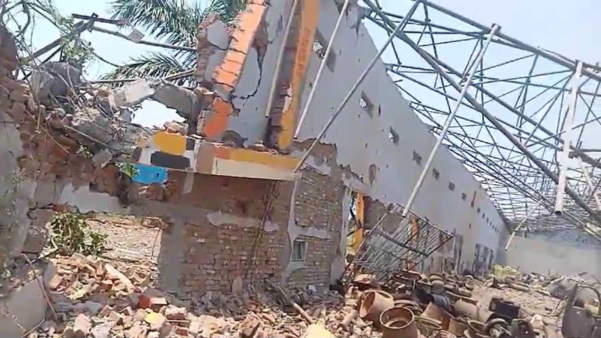jabalpur, Loud explosion , junkyard warehouse