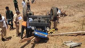 jabalpur, Five children died ,tractor overturned 