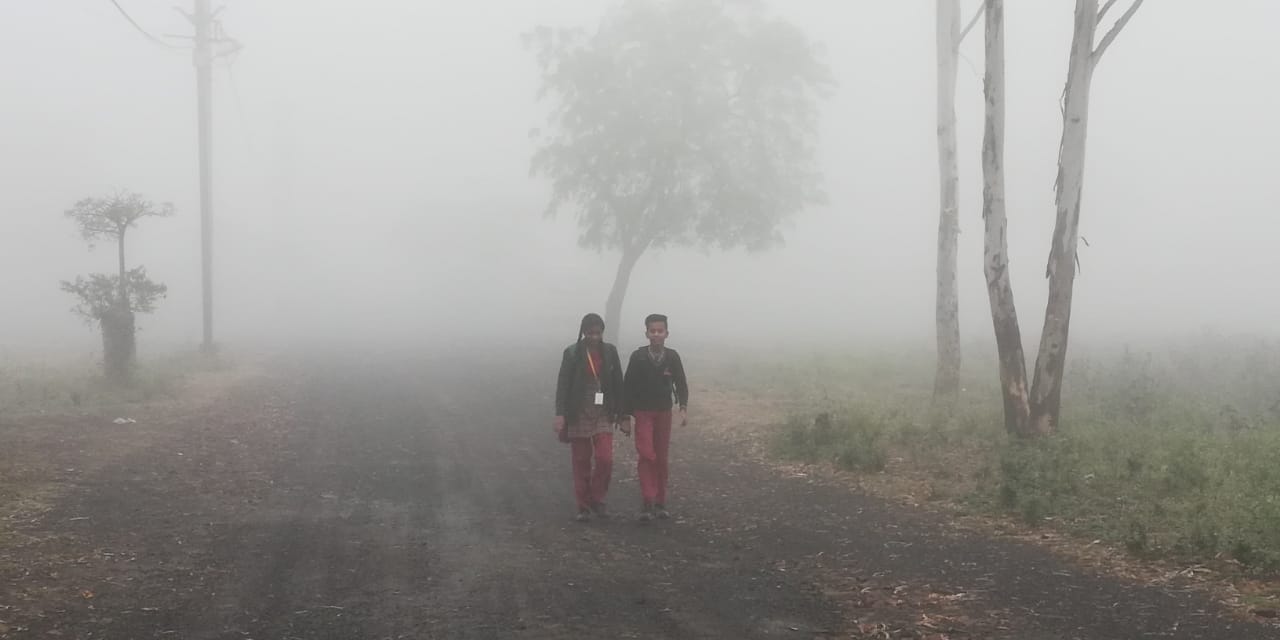 Bhopal, drowned shadow , fog