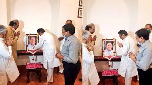 bhopal, BJP, Congress leaders, pay tribute,death anniversary ,former Prime Minister, Rajiv Gandhi