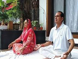 bhopal, Chief Minister Shivra, yoga with family, most effective means, staying healthy
