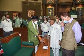 bhopal, MP assembly session , Monday, Protem speaker, took stock, preparations