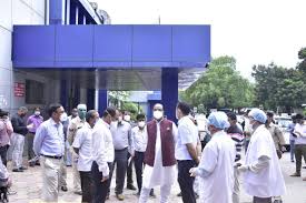 bhopal,Minister Sarang, inspected Jayaprakash Hospital , saw arrangements ,Kovid Center