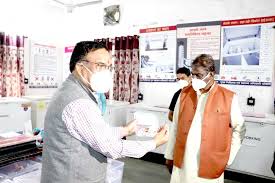 bhopal, Health Minister,Dr. Chaudhary ,reviews Kovid-19 vaccination sites