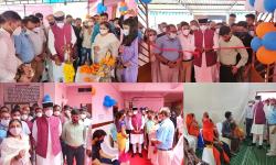 bhopal, Minister Sarang, launched 24 hours ,7 day vaccination center