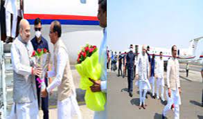 bhopal, Union Minister Shah , Chief Minister, State Hangar