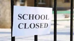 bhopal, Holidays , government schools