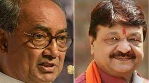 bhopal,Vijayvargiya hit back , Digvijay Singh