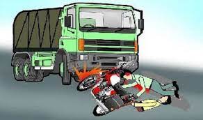 chindwara, Truck crushed , 2 died