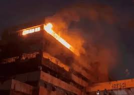 bhopal, Fire broke out , Satpura building 