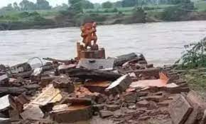 damoh,  temple was destroyed , Hanumanji 