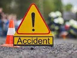 dhar, Father and son ,died in road accident 