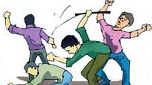 rajgarh, Fight with knife ,water dispute