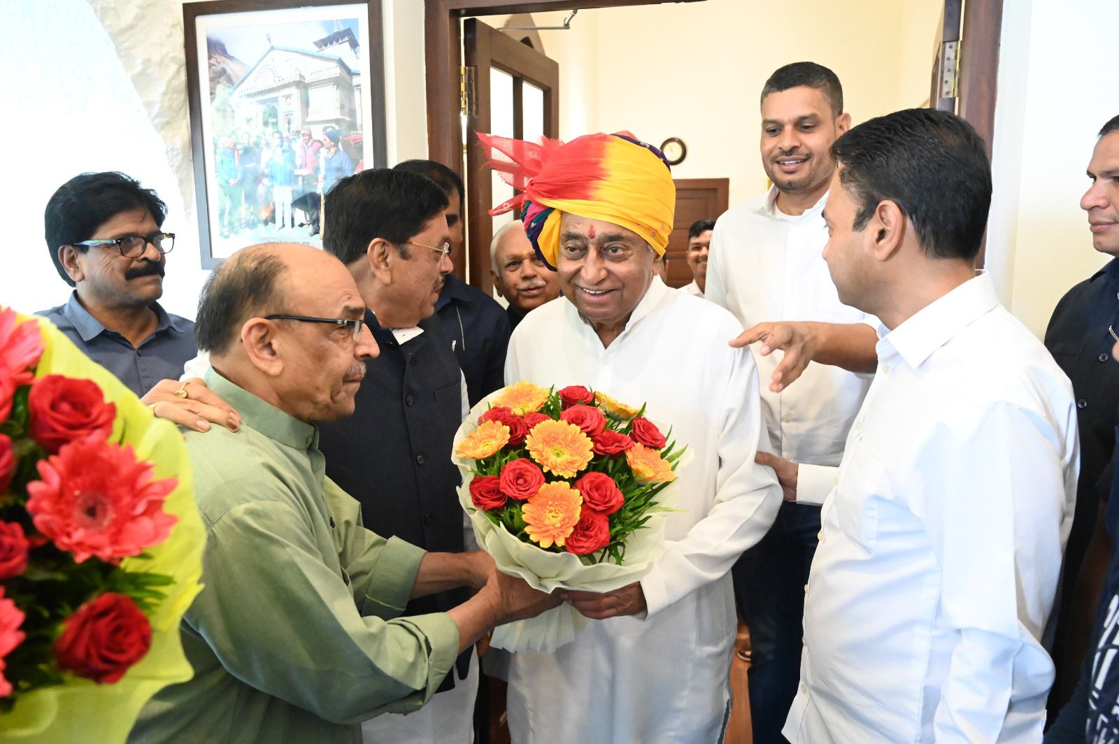 bhopal, Kamal Nath ,celebrated his birthday 