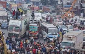 new delhi,Nationwide strike , truck drivers 