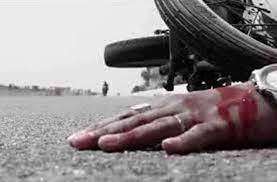 anuppur, Crash of bike , young bike driver