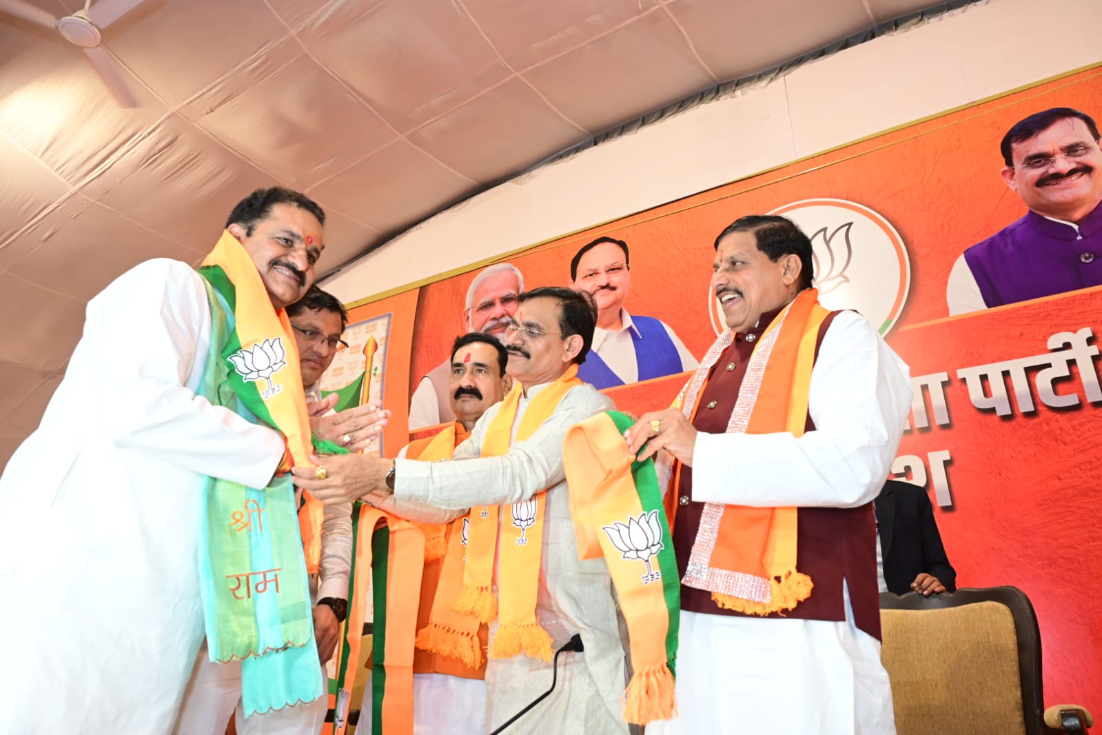 bhopal,  Congress leaders, joined Bharatiya Janata Party
