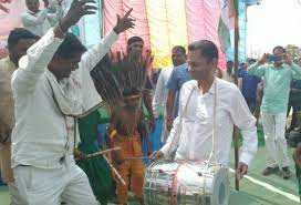 chindwara,MP Nakulnath , playing drums