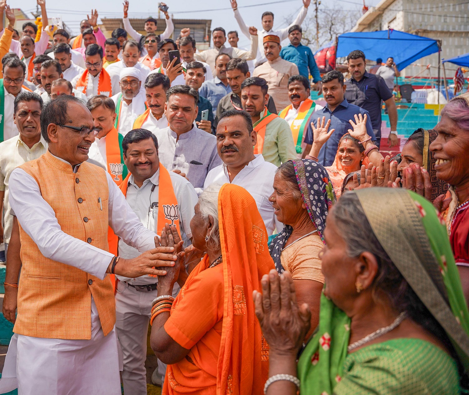 bhopal, Rahul Gandhi ,Shivraj Singh Chouhan