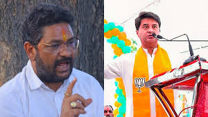 shivpuri, Congress candidate, targeted Scindia