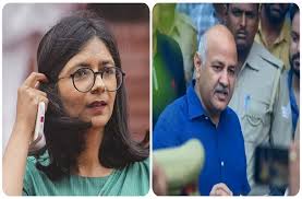 new delhi, Swati Maliwal , Manish Sisodia