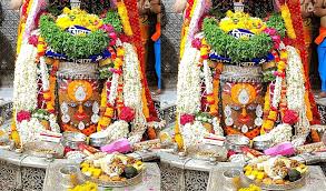 ujjain, Lord Mahakal , specially decorated 