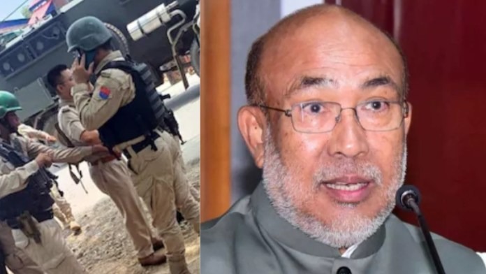 manipur, Terrorist attack , Chief Minister