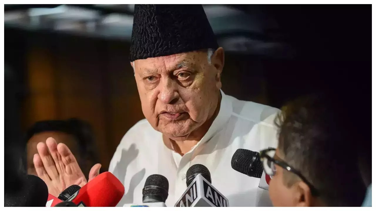 srinagar, Farooq Abdullah ,advocated resumption 