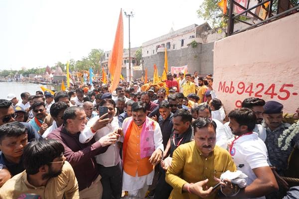 bhopal,Chief Minister ,inaugurated Shipra Tirtha 