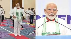srinagar, Yoga is necessary , Prime Minister Modi