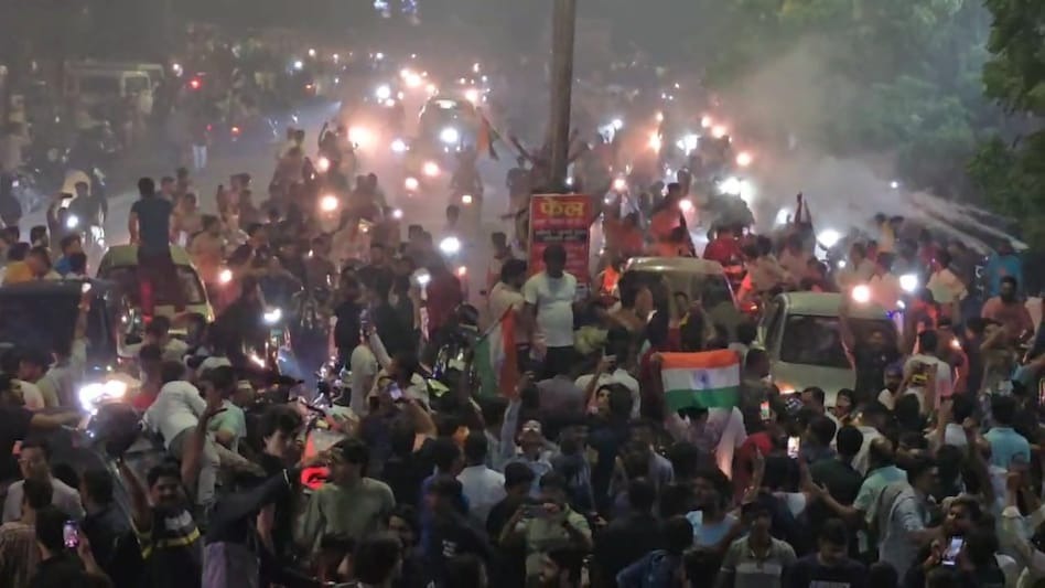 bhopal,  night celebration, T20 World Cup