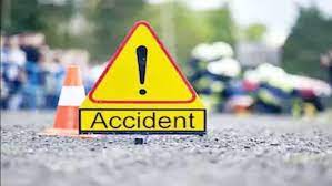 rajgarh, Bike driver dies , road accident