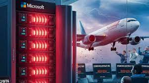 new delhi, Flights disrupted , Microsoft server failure