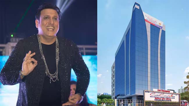 mumbai, Film actor Govinda ,shot in the leg