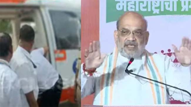 mumbai,Amit Shah, helicopter checked 