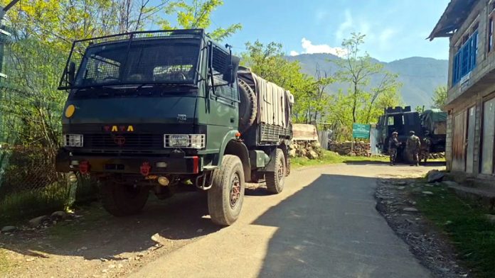 jammu, One terrorist killed , Handwara encounter
