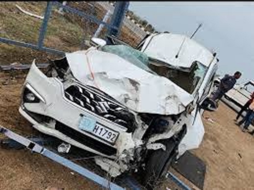raisen,   car lost control ,three children