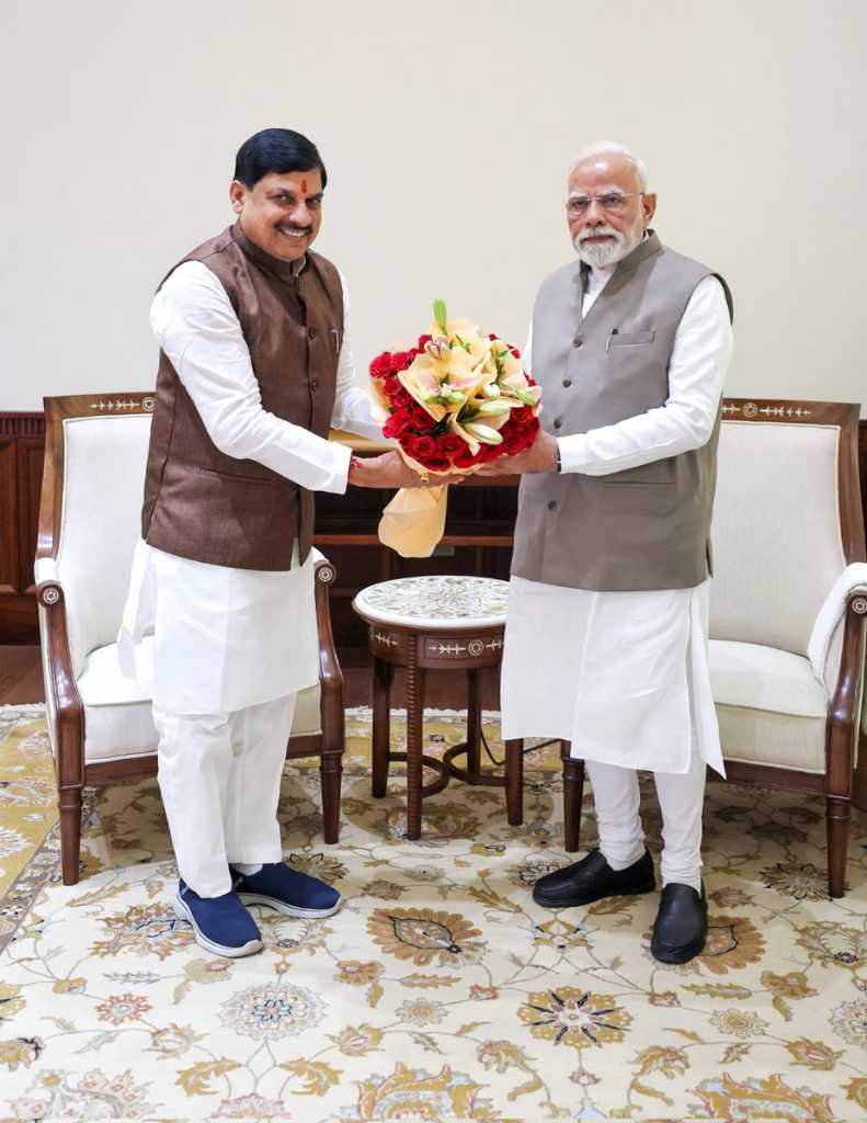 new delhi, Chief Minister Mohan,visit Madhya Pradesh