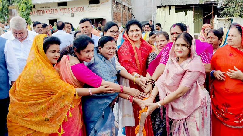 bhopal,  Krishna Gaur ,performed Bhoomi Pujan 