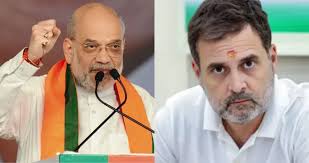 Rahul Gandhi, asked, PM Modi ,five ,questions, trade deal, Amit Shah ,said spreading ,lies.