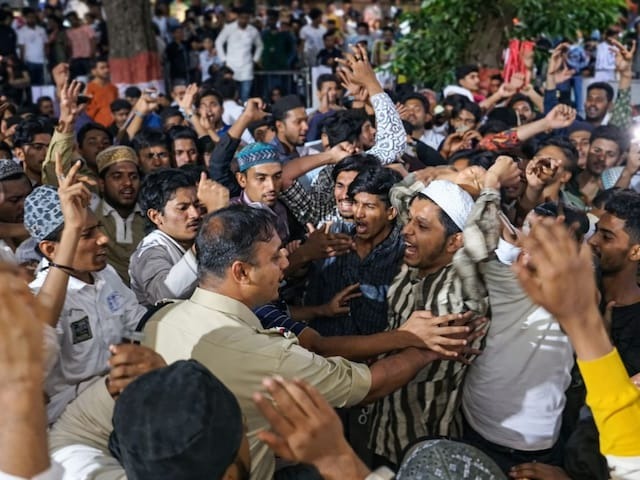 Social media post sparks uproar, police station in chaos; accused arrested