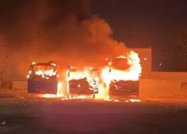  massive fire, broke out, Indore\