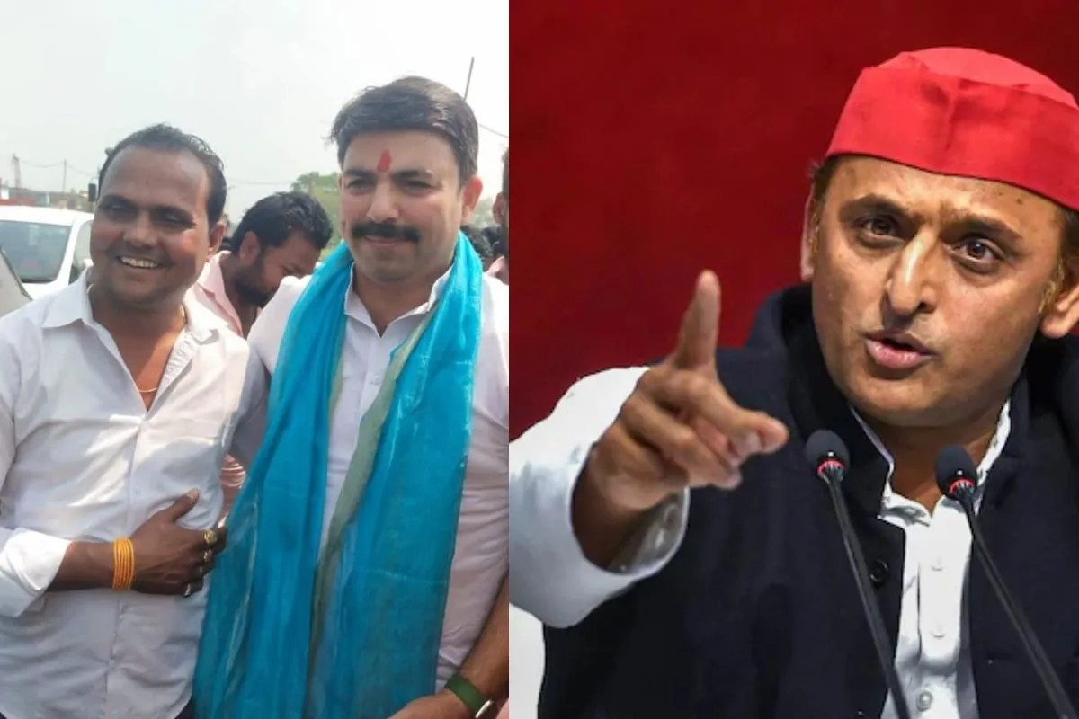 The photo, BJP MLA , raised political questions.