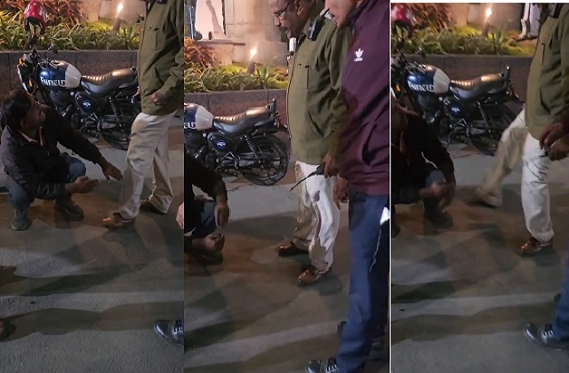  Indore: SI, high-handedness ,  youth allegedly assaulted