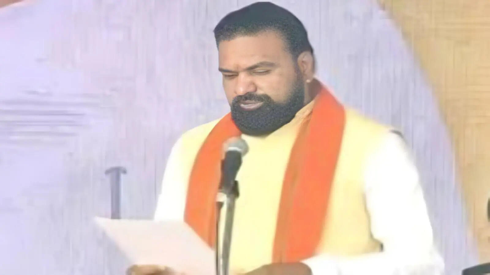 patna,Nishants absence, swearing,ceremony, topic discussion