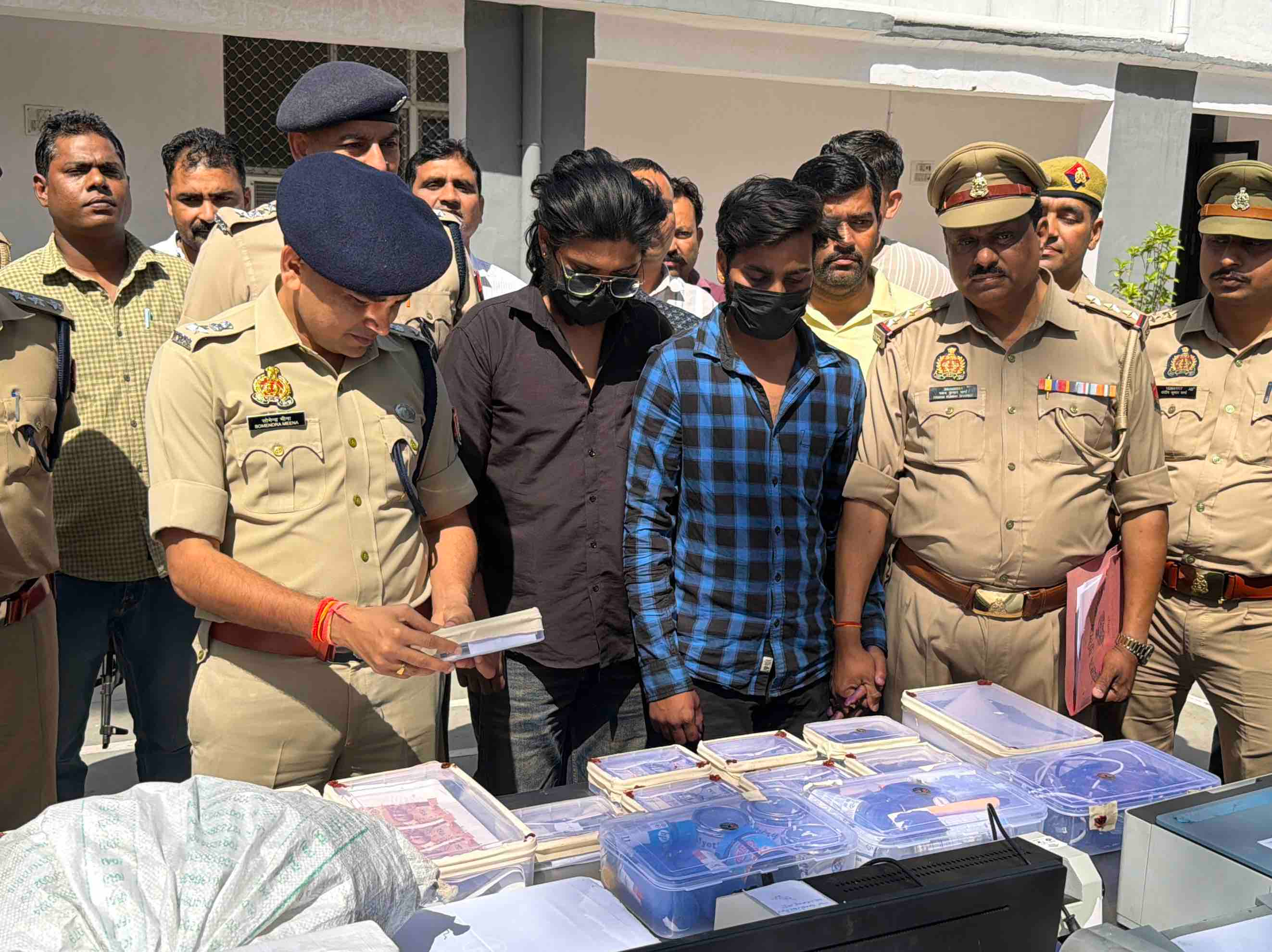 rampur,fake currency,racket busted Up, masterminds arrested
