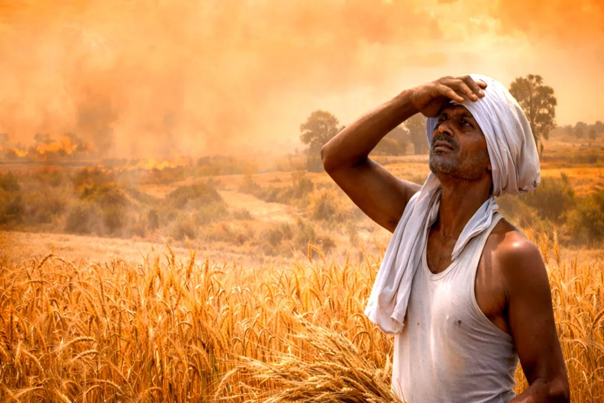 Cloudy morning, heat increase, hot winds increase, signs heat wave