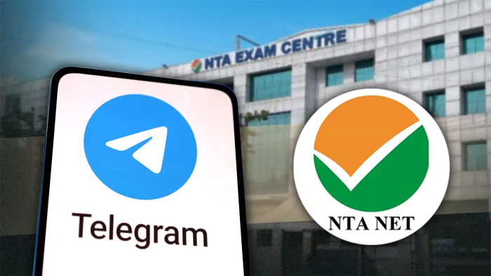 Temporary ban , Telegram , India ,NEET re-exam; government 