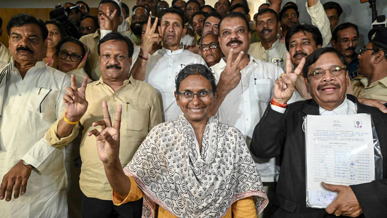 MP Congress , Rajya Sabha seat dispute;Meenakshi Natarajan.